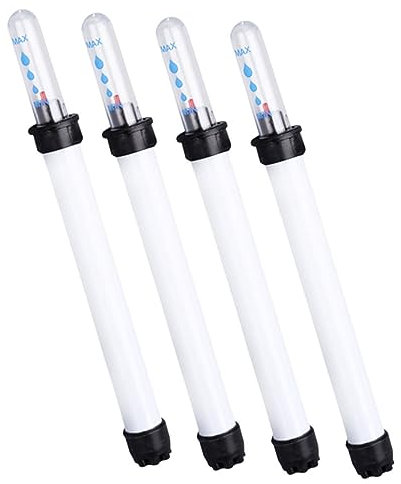 ANDRESLAD 4pezzi Indicatore Acqua Misuratore Di Umidità Del Terreno Per Piante in Vaso Avviso Per Carenza D'acqua Resistente Al Sole Alte Temperature Scala Chiara Design Boa