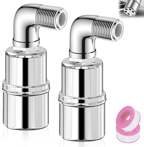2 Stück Schwimmerventil 3/4 Zoll: Automatisches Wasserstandskontrollventil aus 304 Edelstahl, Einstellbar Schwimmventil für Wassertanks, Fischteiche, Pools, Viehtröge, Destilliergeräte