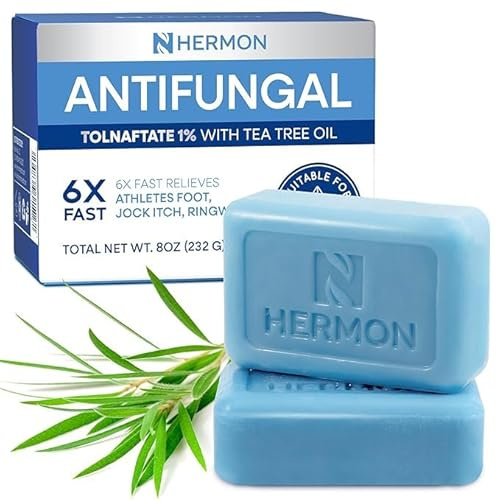 Hermon Antifungal Soap with Tea Tree oil for skin