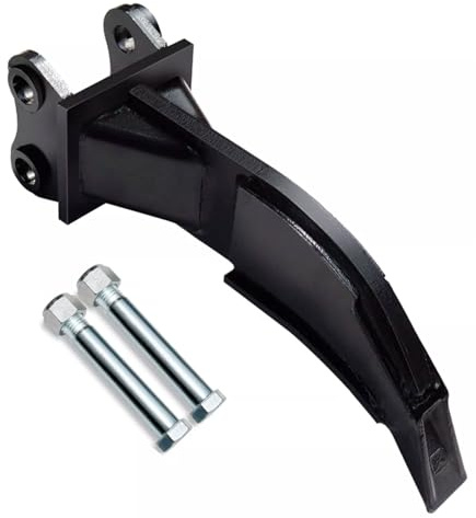 Depisuta Accessorio per Scarificatore per Mini Escavatore, Strumento di Scavo in Acciaio Legato a Gancio Singolo per Escavatori 0,8-1,5 T, con 2 Perni, Luce di 90 Mm