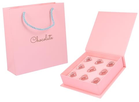 Gatuida 9-teiliges Herzform-pralinenschachtel-verpackungsset Stilvolle Präsentation Von Pralinen