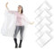 Traxenta 5er Set regenponcho Unisex, regencape damen und regencape herren wasserdicht für Angeln, poncho regen für Camping, regenjacke für Wandern, regenmantel für Reisen, Radfahren(Transparent)