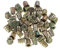 Inserto roscado para tuercas de madera, 50 unidades M4 x 15 mm, tuercas hexagonales de aleación de zinc, casquillos para atornillar, insertos roscados para muebles de madera, placa base