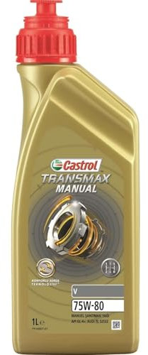 Castrol Transmax Manual Fully Synthetic Transmission Fluid V 75W80 1L
