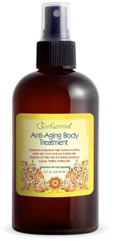 Just Nutritive Anti-Aging Body Treatment | Anti-Aging Moisturizer | Anti-Aging Skin Care | Body Oils | Body Moisturizer Skin Products For Anti-Aging 8 Fl Oz