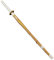 HJHUUA (80 cm,100 cm,120 cm) natürliches Bambus-Samurai-Schwert,Kendo-Übungs-Holzschwerter,handgefertigtes Japanisches Holz-Katana für Training,Geschenke,Cosplaying – 1 Stück/2 Stück