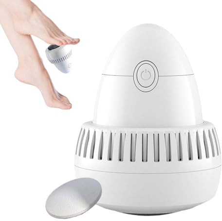 Lijadora de pies eléctrica recargable, amoladora de pies extraíble, quitacallos para el hogar, viajes, mujeres