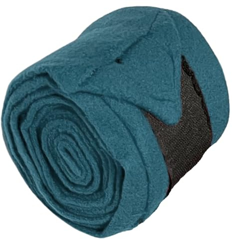 RESISTANCE Full Size Horse Leg Wraps – Tight & Stable - Slip-Resistant Support Leg Bandage Wrap Set of 4 Packs Available in Five Colors