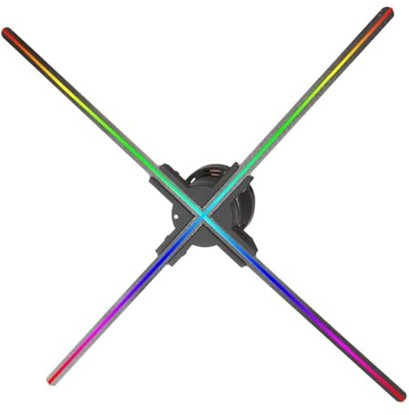 65 cm 3D-fläkthologramprojektor fjärrreklamdisplay Wifi LED-skylt holografisk lampspelare Ingen fördröjning