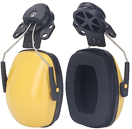 ZASCHMOY Coppia di Cuffie Antirumore per Casco di Sicurezza | Cuffie Protettive per la Protezione dell'udito con Elmetto Protettivo per la Riduzione del Rumore per l'edilizia e l'uso Domestico
