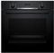 Bosch Home & Kitchen Appliances Bosch HBS573BB0B Serie 4 Built-in Oven, with Pyrolytic cleaning, 3D Hotair, AutoPilot 10, LED Display control, 60 x 60 cm, Black