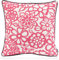H.O.C.K. Paloma Outdoor Kissen inkl. Füllung und Matratzenkissen (50x50cm, Pink)