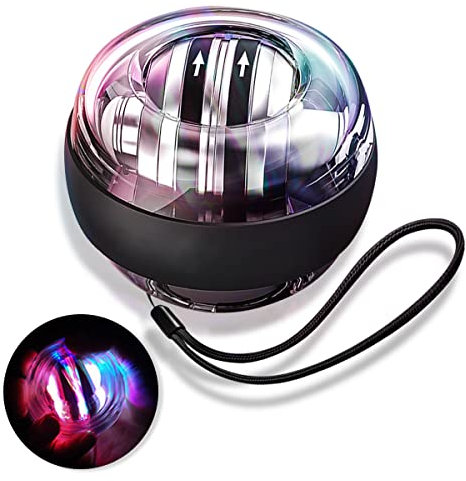 TENGYIF Gyroskopischer Handtrainer, Handgelenk Trainerball, Unterarmtrainer und Muskeltrainer, Fitnessgeräte für das Training der Armmuskeln, Gyrotwister