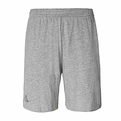 Kappa Cabas Short Pantalones Cortos Hombre, Grey MD Mel/Grey Smoked, M