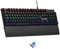 The G-Lab Keyz Carbon Ex - Clavier Mécanique Azerty Switch Bleu - Clavier Gaming Rétroéclairage LED RGB, Anti-ghosting Total, 12 Touches multimedias - PC/PS5/Xbox - New (Keyz Carbon Ex)