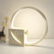 blonbar Nachttischlampe mit Wake Up Licht, 3 Stufige Helligkeit Touch Dimmbar, 2 Wecker,Tageslichtwecker, 10 Beruhigender Klang,10W USB-Aufladung,Geeignet Schlafzimmer Wohnzimmer. (Modern)