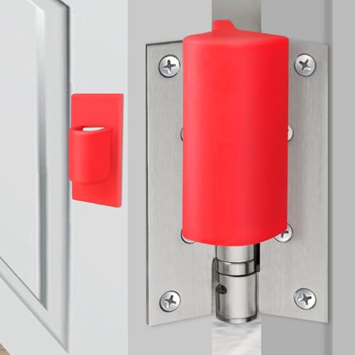 Pendaison Bloque Porte protection en Silicone,Clip de Sécurité Pour Doigt d'Enfant,Clip de Protection de Porte Pour Bébé,Empêche Les Portes De Claquer(Rose 2PCS)