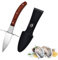 Helweet Cuchillo para Ostras, Abre Ostras, Kit de Apertura de Ostras, Adecuado para Amantes de las Ostras, Abre Conchas de Ostras de Forma Fácil y Eficaz, con 1 Bolsa de Almacenamiento