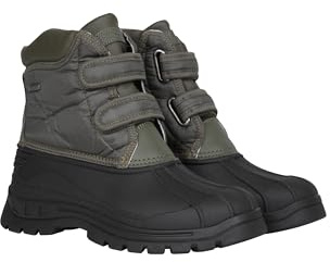 Mountain Warehouse Grit Womens Lightweight Short Muck Boots Khaki 5