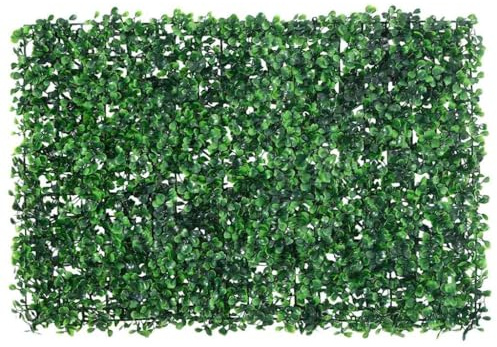 Generico Recinzione Foglie Arbusti Artificiali 6 pz Verde 40x60 cm,2.3kg,366636