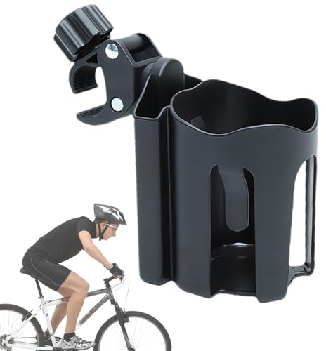 Porte-gobelet réglable – Porte-gobelet pour poussette | Support rotatif pour boissons – Mécanisme pivotant, léger et sécurisé pour jogging, cyclisme, utilisation en plein air