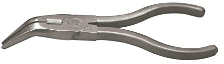 EGA Master EGA Master 38143 Alicate Telefonista Boca Curva 160 mm Mango Inoxidable