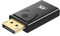 iJiGui 4K Displayport to HDMI adapter, DisplayPort Male to HDMI Female Adapter Gold-Plated, Full HD 1080p Compatible with Computer/Labtop/PC/Monitor/HDTV - Black