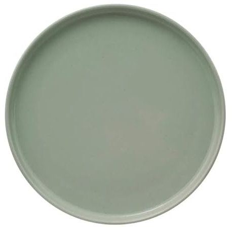 Secret de Gourmet - Lot de 6 Assiettes Plates Marie 26cm Vert Clair