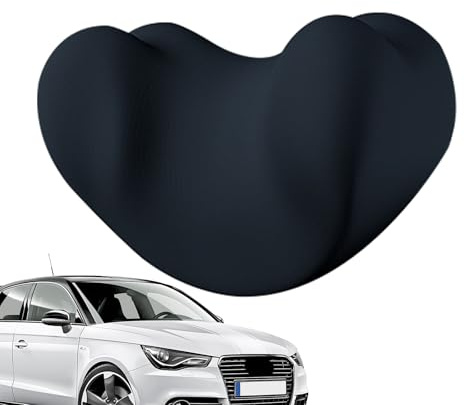 cervicale per il poggiatesta in auto, a forma di cuore, traspirante, comodo, ergonomico, da viaggio e guida, per auto, SUV, camion, casa, ufficio, camper