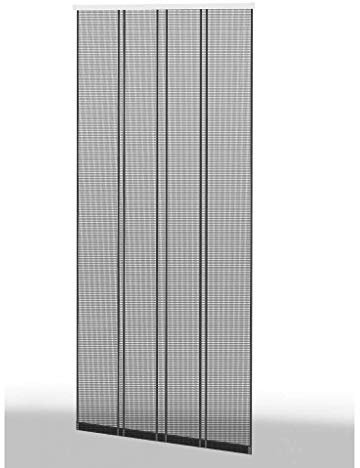Klemm Lamellenvorhang 100x220cm Profil braun Lamelle anthrazit 101430102-VH