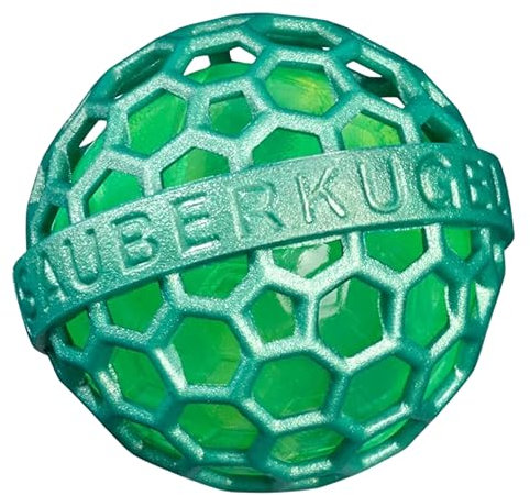 Sauberkugel® Disco Green - Limpiador de Bolsas Reutilizable para Bolso y Mochila, sin Silicona (3,5 cm)