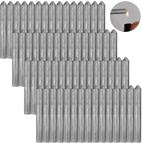 CoscosX 60 Pcs Low Temperature Universal Welding Rod Aluminum Brazing Welding Rods Easy Melt Welding Rods Stick Welding Rod Welding Tools for Aluminum Stainless Steel Iron Alloy Beginner Pro-Frien