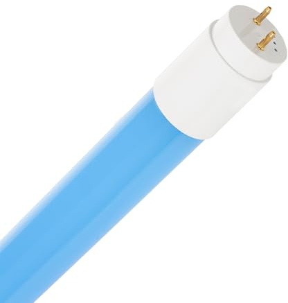 LEDKIA LIGHTING Tube LED T8 G13 60cm PC Tube LED Couleur 9W Individuel Bleu G13,T8