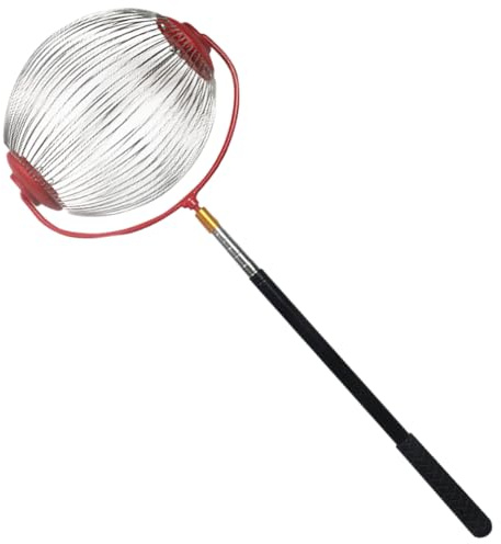 Generico Raccogli Castagne, Collezionista di Ghianda, Gallietore di Noci con Manico Telescopico, Rullo Superiore del Raccoglitore di Ghianda, Rapido E Leggero per Pera, Mela, Pallina da Golf