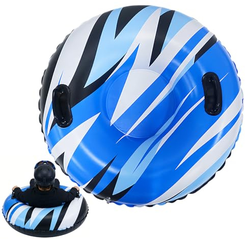 Baoqifong Tubo Deslizador para Nieve | Juguete de Trineo Inflable de PVC Resistente y Grueso | Juguetes De Invierno para Niños con Tubo De Nieve,para Familia y Amigos Diversión en Actividades