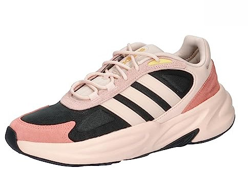 adidas Damen Ozelle Cloudfoam Lifestyle Running Shoes Schuhe, Carbon/Wonder Quartz/Acid orange, 36 2/3 EU