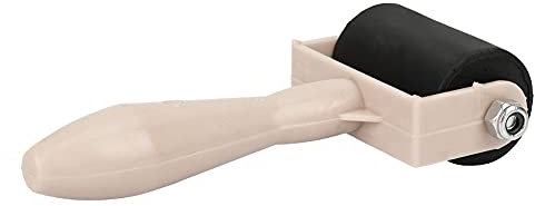 2 Inch Rubber Brayer Paint Roller 2in Craft Printmaking Ink Flesh Soft for Crafts Bryer Art Tools Artists Craft+Roller Distress Oxides Fabric Print Set Equipment (Original Color)