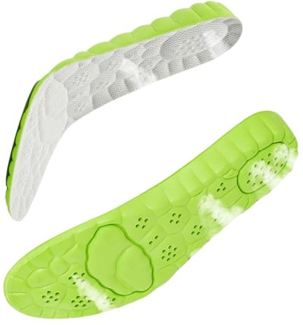 Plantillas para Parecer Más Alto, Plantillas con Alza, Cuñas para Zapatos y Botas, Plantilla de Aumento de Altura Hombre Mujer, Tacones, Zapatillas, Transpirables (41-42, 3,5cm)