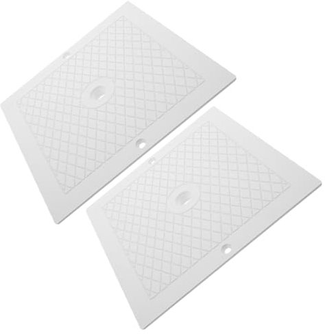 2pièces Couvercle De Skimmer De Piscine Remplacement Durable pour Écumoire Accessoire De Piscine Compatible avec Divers De Bassins