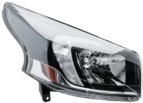 LONGLING Faros delanteros derechos con motor para Opel Vivaro B 2014-2022