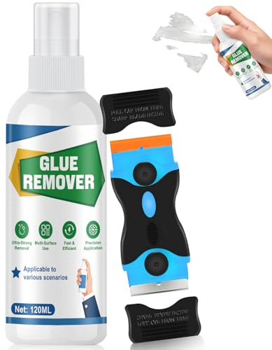 Removedor de Adhesivos Spray, 200 ml, Eliminador de Pegamento Rápido