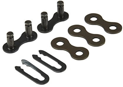 Fischer Kettenverschlussglieder 1/2 X 1/8 2X Maillons de Fermeture Mixte, Noir, 12,7 x 3,2 mm