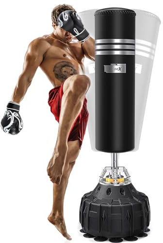 Dripex Freestanding Punching Bag- Heavy Boxing Bag with Stand for Adult Youth - Men StandingBoxing Bags for Home Gym