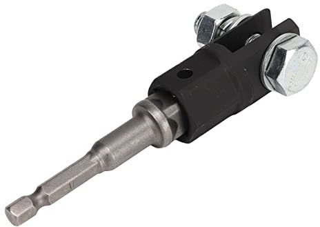 Scherenwagenheber Adapter,Scherenheber-Bohradapter,1/2-Zoll-Auto-Scherenheber-Adapter Scherenheber-Buchsenbohrer-Adapter Für Ring- Oder Doppelloch-Scherenheber