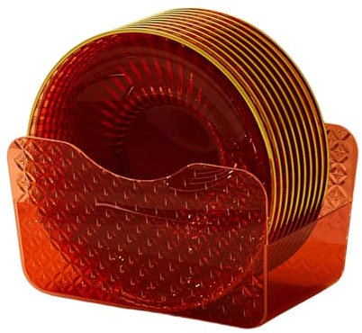 Piatto Torta di frutta Piatto Rotondo Food Grade Spiedo Osso Piatto Tavolo da Pranzo Piatto di immondizia Spuntini Domestici Piatto di