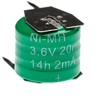 vhbw Akku Ersatz für 3/V15H für Modellbau (20mAh, 3,6V, NiMH), mit 3 Pin Stecklötfahne