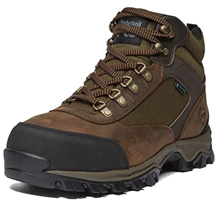 Timberland PRO Men's Keele Ridge Steel Safety Toe Waterproof Industrial Hiker Work Boot, Brown-2024 New, 13 W
