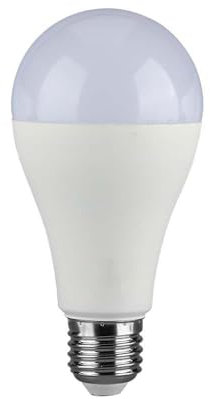 V-TAC Lampadina LED A65 con Attacco E27 potenza 17W (Equivalenti a 110W) - Lampadine Nuova Generazione - 1710 Lumen - Massima Efficienza e Risparmio Energetico - 4000K Luce Naturale