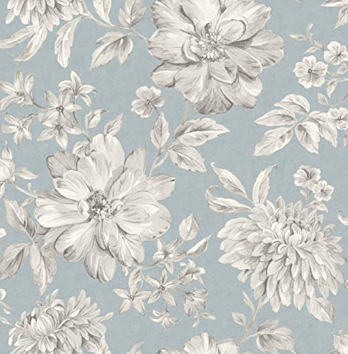 CROWN M1549 Lucia Blue Wallpaper