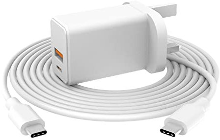 30W Fast Charger Fit for Google Pixel 10 10 Pro, 9 9a 9-Pro XL, 8 8a 8-Pro, 7 7a 7-Pro, 6 6a 6-Pro, Fold & Tablet, USB-C Power Adapter Plug Block with 1.8M Charging Cable